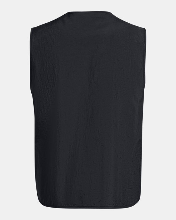 Men's UA Legacy Crinkle Vest in Black image number 6